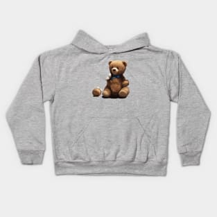 Teddy bear. Bear without a hand palm angels Kids Hoodie